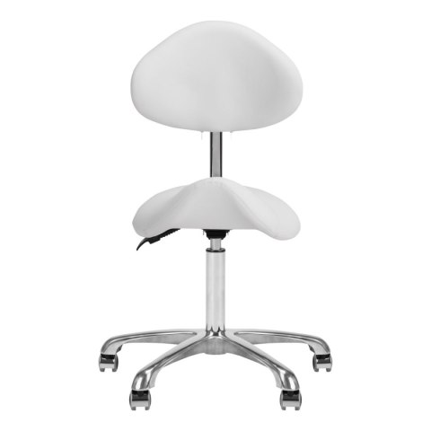 Taboret kosmetyczny 1004 Giovanni biały Taboret kosmetyczny 1004 Giovanni biały