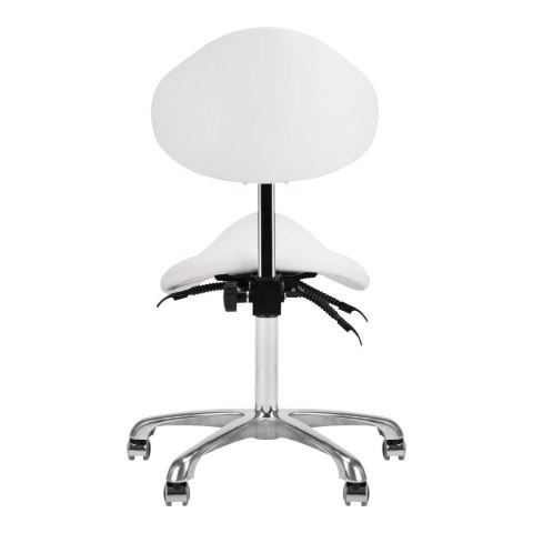 Taboret kosmetyczny 1004 Giovanni biały Taboret kosmetyczny 1004 Giovanni biały