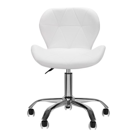 Taboret kosmetyczny QS-06 biały Taboret kosmetyczny QS-06 biały