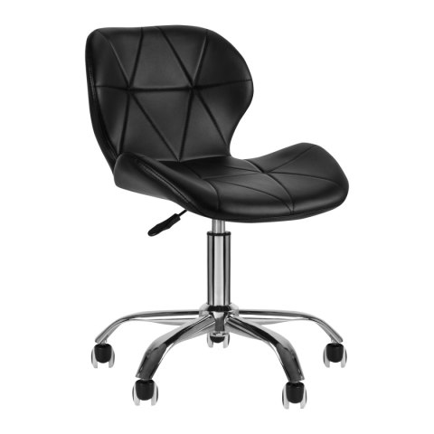 Taboret kosmetyczny QS-06 czarny Taboret kosmetyczny QS-06 czarny