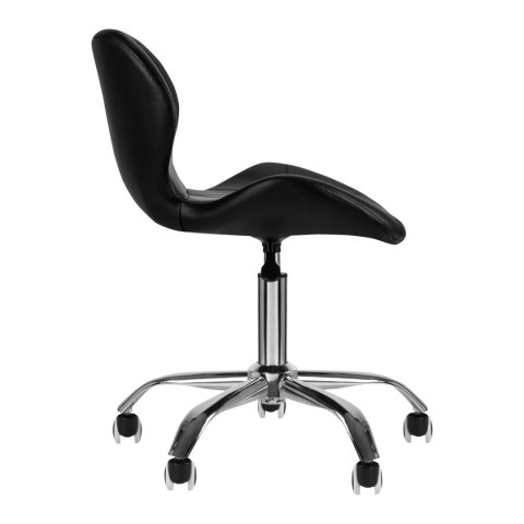 Taboret kosmetyczny QS-06 czarny Taboret kosmetyczny QS-06 czarny