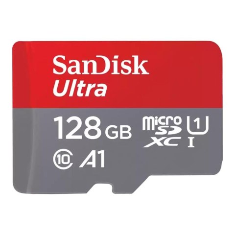 Karta pamięci MicroSDXC SanDisk Ultra 128GB A1 C10 UHS-I Karta pamięci MicroSDXC SanDisk Ultra 128GB A1 C10 UHS-I