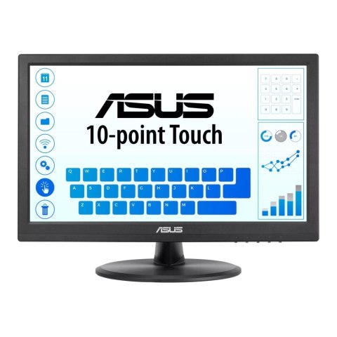 Monitor Asus 15,6" VT169HE Touch Monitor IPS FHD 60Hz HDMI VGA Monitor Asus 15,6" VT169HE Touch Monitor IPS FHD 60Hz HDMI VGA