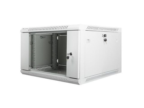 Szafa instalacyjna Rack wisząca 19" 6U 600x600 szara Lanberg (flat pack) Szafa instalacyjna Rack wisząca 19" 6U 600x600 szara Lanberg (flat pack)