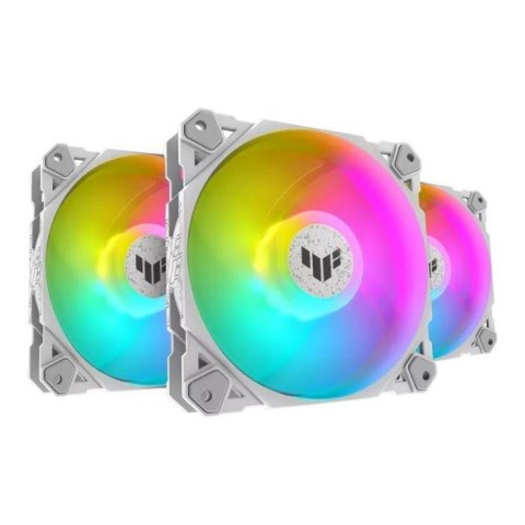Wentylator Asus TUF GAMING TF120 ARGB WHITE EDITION 3IN1 120mm PWM Wentylator Asus TUF GAMING TF120 ARGB WHITE EDITION 3IN1 120mm PWM