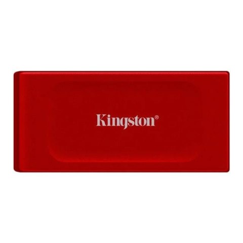 Dysk zewnętrzny SSD Kingston XS1000 2TB USB-C 3.2 Gen 2 (1050/1000 MB/s) Red Dysk zewnętrzny SSD Kingston XS1000 2TB USB-C 3.2 Gen 2 (1050/1000 MB/s) Red