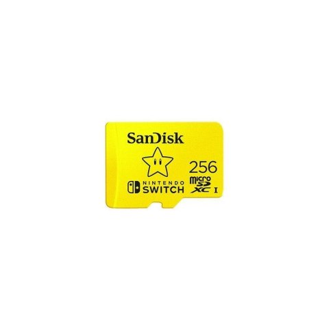 Karta pamięci MicroSDXC SanDisk Nintendo Switch 256GB 100/90 MB/s V30 UHS-I U3