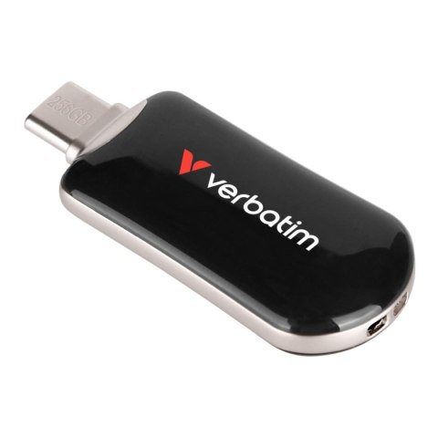 Pendrive Verbatim Plectra 256GB USB-C 3.0 Black Pendrive Verbatim Plectra 256GB USB-C 3.0 Black