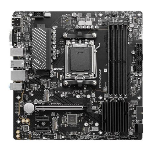 Płyta MSI PRO B650M-P /AMD B650/DDR5/SATA3/M.2/USB3.1/PCIe4.0/AM5/mATX Płyta MSI PRO B650M-P /AMD B650/DDR5/SATA3/M.2/USB3.1/PCIe4.0/AM5/mATX