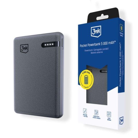 Powerbank 3mk Pocket Powerbank 5000mAhh Powerbank 3mk Pocket Powerbank 5000mAhh