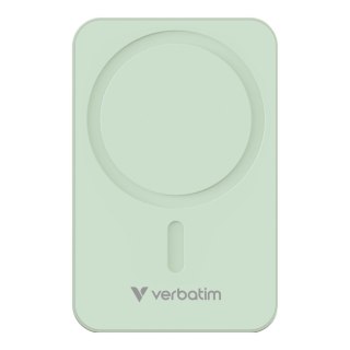 Powerbank Verbatim Charge 'n' Go Essentials Magnetic Wireless 20000mAh USB-C PD 3.0 Green