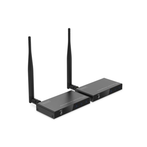 Przedłużacz/Extender splitter DIGITUS HDMI bezprzewodowy 100m 1080p 60Hz FHD 5GHz HDCP 1.3 (zestaw) Przedłużacz/Extender splitter DIGITUS HDMI bezprzewodowy 100m 1080p 60Hz FHD 5GHz HDCP 1.3 (zestaw)