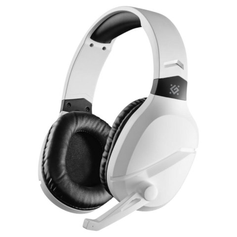 Słuchawki z mikrofonem Defender PHANTOM PRO 7.1 bezprzewodowe białe Bluetooth + RF 2.4GHz + GRA Słuchawki z mikrofonem Defender PHANTOM PRO 7.1 bezprzewodowe białe Bluetooth + RF 2.4GHz + GRA