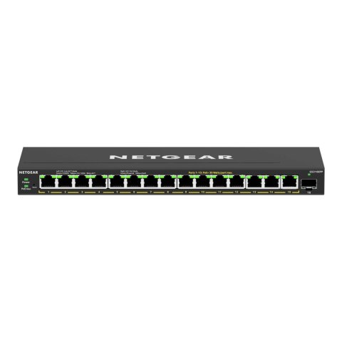 Switch zarządzalny Netgear GS316EPP 15x1G PoE+ 231W, 1x SFP Switch zarządzalny Netgear GS316EPP 15x1G PoE+ 231W, 1x SFP