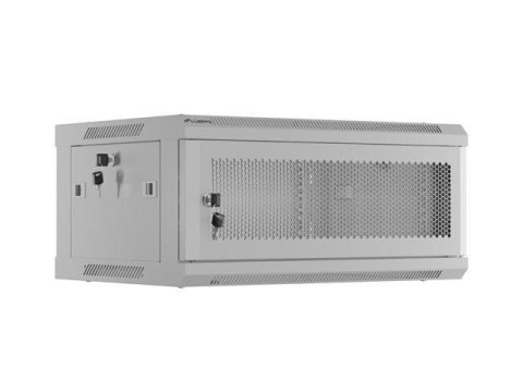 Szafa instalacyjna Lanberg rack wisząca 19" 4U 600x450 drzwi perforowane szara (flat pack) Szafa instalacyjna Lanberg rack wisząca 19" 4U 600x450 drzwi perforowane szara (flat pack)