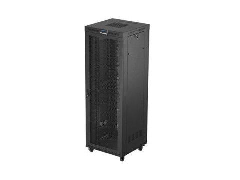 Szafa instalacyjna Rack Lanberg stojąca 19" 47U 800x800 czarna drzwi perforomowane LCD (flat pack) Szafa instalacyjna Rack Lanberg stojąca 19" 47U 800x800 czarna drzwi perforomowane LCD (flat pack)