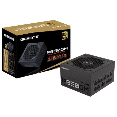 Zasilacz Gigabyte GP-P850GM 850W 120mm 80+Gold Zasilacz Gigabyte GP-P850GM 850W 120mm 80+Gold
