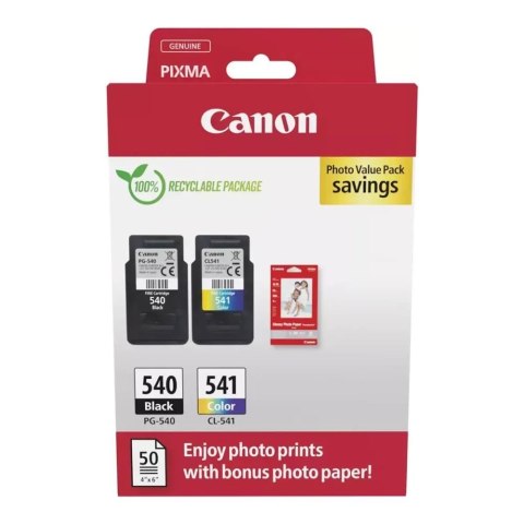 Zestaw tuszy Canon PG-540/CL-541 color+black 360str. Zestaw tuszy Canon PG-540/CL-541 color+black 360str.