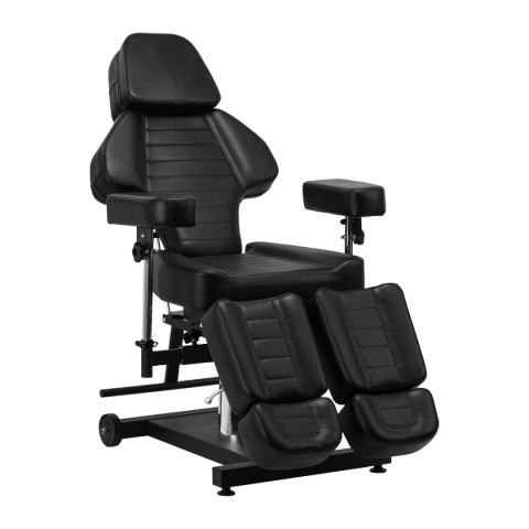 Fotel hydrauliczny do tatuażu Pro Ink 601A czarny Fotel hydrauliczny do tatuażu Pro Ink 601A czarny