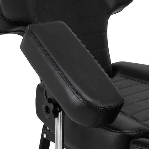 Fotel hydrauliczny do tatuażu Pro Ink 601A czarny Fotel hydrauliczny do tatuażu Pro Ink 601A czarny