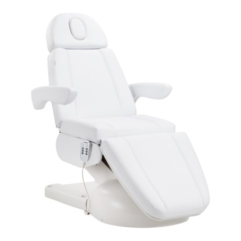 Fotel kosmetyczny Azzurro Lux 3m biały Fotel kosmetyczny Azzurro Lux 3m biały