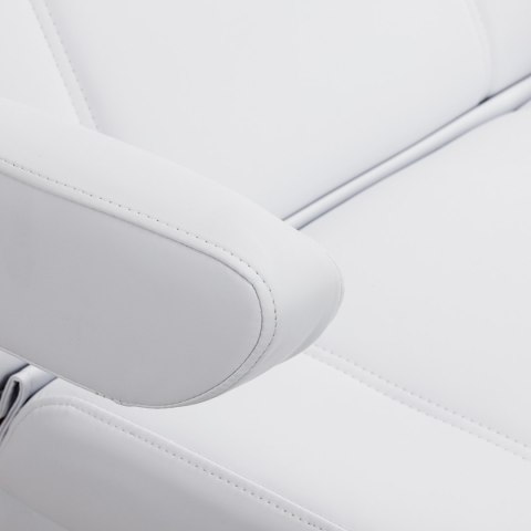 Fotel kosmetyczny Azzurro Lux 3m biały Fotel kosmetyczny Azzurro Lux 3m biały