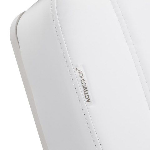 Fotel kosmetyczny Azzurro Lux 3m biały Fotel kosmetyczny Azzurro Lux 3m biały
