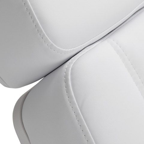 Fotel kosmetyczny Azzurro Lux 3m biały Fotel kosmetyczny Azzurro Lux 3m biały
