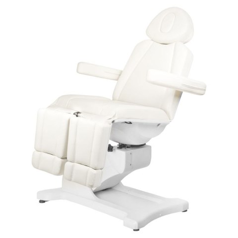 Fotel kosmetyczny elektr. Azzurro 869AS pedi obrotowy 5 siln. biały Fotel kosmetyczny elektr. Azzurro 869AS pedi obrotowy 5 siln. biały