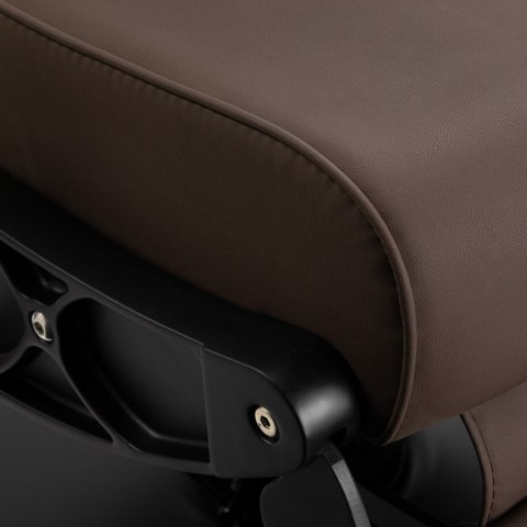 Gabbiano fotel barberski Continental brązowy Gabbiano fotel barberski Continental brązowy