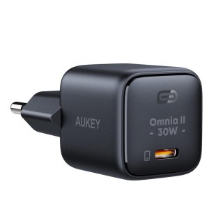 Ładowarka sieciowa Aukey PA-B1L GaN, USB-C, PD 30W