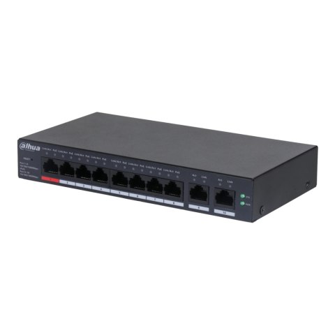 Switch zarządzalny Dahua CS4010-8GT-110 8x1GbE 2x1GbE uplink PoE 110W Switch zarządzalny Dahua CS4010-8GT-110 8x1GbE 2x1GbE uplink PoE 110W