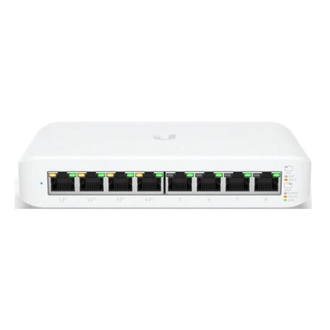 Switch zarządzalny UBIQUITI UniFi Switch Gen 2 (USW-LITE-8-POE-EU) 8x 10/100/1000Mb/s (4xPoE+) Switch zarządzalny UBIQUITI UniFi Switch Gen 2 (USW-LITE-8-POE-EU) 8x 10/100/1000Mb/s (4xPoE+)