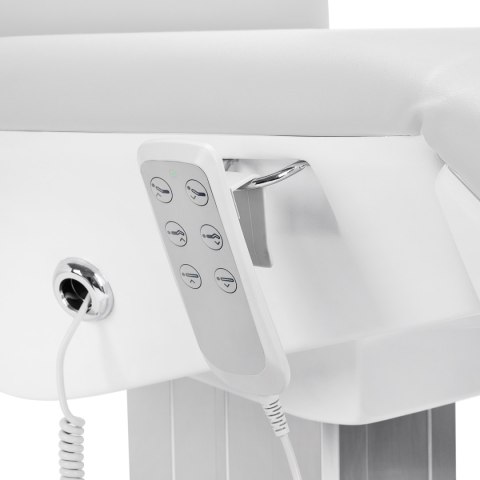 Fotel kosmetyczny elektryczny 2240K Eclipse 3 siln. biały z kołyską Fotel kosmetyczny elektryczny 2240K Eclipse 3 siln. biały z kołyską