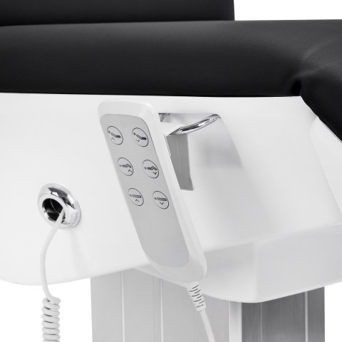 Fotel kosmetyczny elektryczny 2240K Eclipse 3 siln. czarny z kołyską Fotel kosmetyczny elektryczny 2240K Eclipse 3 siln. czarny z kołyską