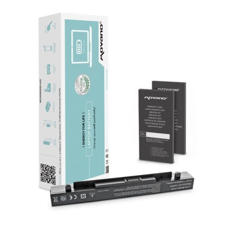 Bateria Movano do notebooka Asus X550, A450, F450, K550, A41-X550A (14.4V-14.8V) (4400 mAh) Bateria Movano do notebooka Asus X550, A450, F450, K550, A41-X550A (14.4V-14.8V) (4400 mAh)