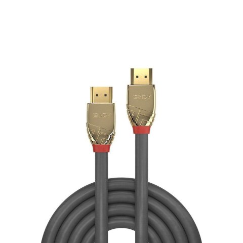 Kabel HDMI 2.1 LINDY Ultra Speed M/M 2m szary/gold Kabel HDMI 2.1 LINDY Ultra Speed M/M 2m szary/gold