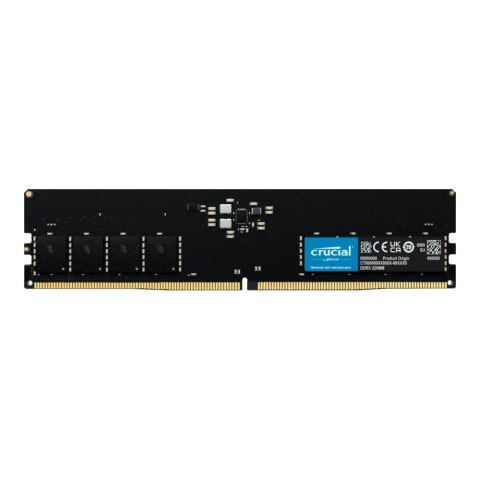 Pamięć DDR5 Crucial 32GB (1x32GB) 56000MHz CL46 1,1V Pamięć DDR5 Crucial 32GB (1x32GB) 56000MHz CL46 1,1V