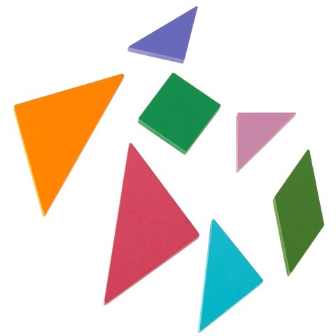Tangram książeczka magnetyczna układanka klocki 3D Tangram książeczka magnetyczna układanka klocki 3D