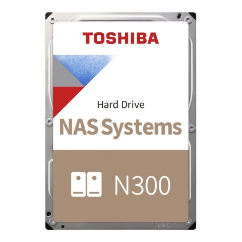 Dysk Toshiba N300 HDWG62AUZSVA 20TB 3,5" 7200 512MB SATA III NAS BULK Dysk Toshiba N300 HDWG62AUZSVA 20TB 3,5" 7200 512MB SATA III NAS BULK