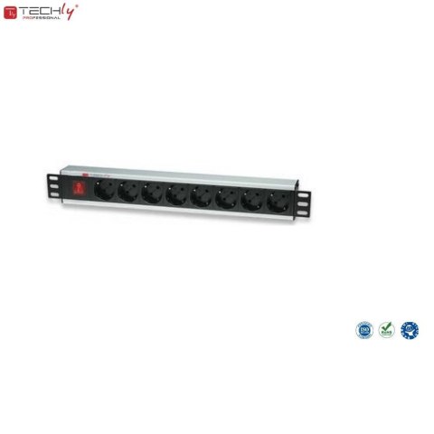 Listwa zasilająca Intellinet Rackowa 19 1U, 8 gniazd H-DPRP08I2 Listwa zasilająca Intellinet Rackowa 19 1U, 8 gniazd H-DPRP08I2