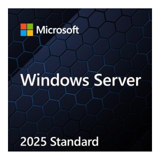 Oprogramowanie Windows Server Standard 2025 64Bit English 1pk DSP OEI DVD 16 Core