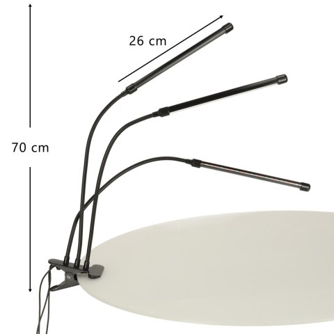 Lampa do roślin LED uprawy wzrostu panel 3 żarówki Lampa do roślin LED uprawy wzrostu panel 3 żarówki