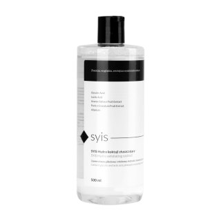 Syis Hydro koktajl złuszczający 500 ml - oczyszczanie wodorowe