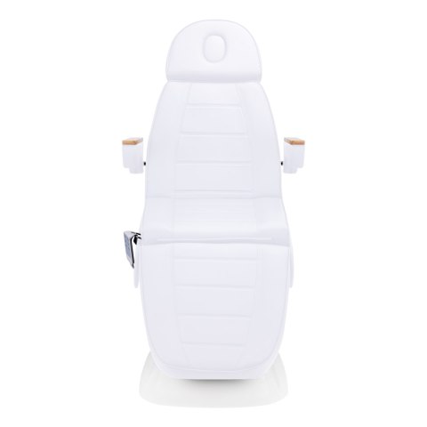 Fotel kosmetyczny elektryczny Sillon Lux 3 silniki zimna biel