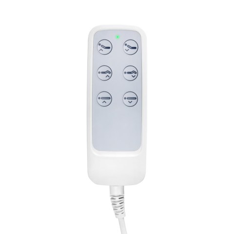 Fotel kosmetyczny elektryczny Sillon Lux 3 silniki zimna biel