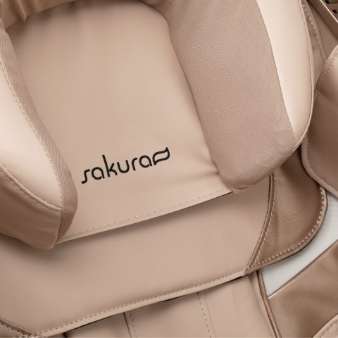 Sakura fotel masujący Prime 108 kremowo beżowy Sakura fotel masujący Prime 108 kremowo beżowy