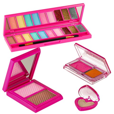 Kosmetyki do makijażu make up lakiery torebka spódniczka zestaw 22 elementy Kosmetyki do makijażu make up lakiery torebka spódniczka zestaw 22 elementy