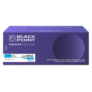 Toner Black Point do Brother (TN-910C) Cyan 9000 str. z chipem