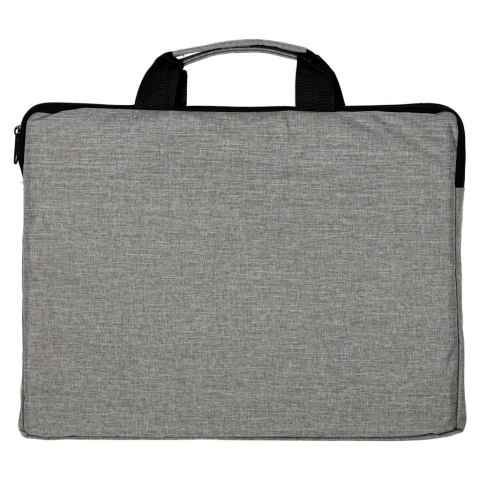 Torba na laptopa 15,6 cali etui pokrowiec teczka damska męska szara